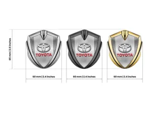 Toyota Car Badge Modern Look High-End 